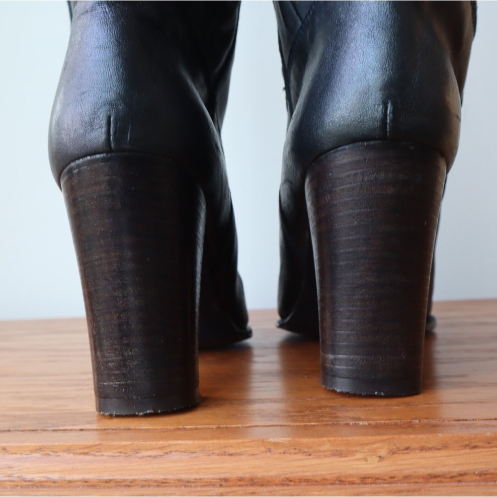 Sale 🔥 Authentic Hugo Boss iridescent Leather Boots! - Picture 7 of 12